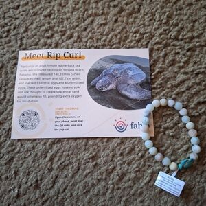 NWT Fahlo Sea Turtle Tracking Bracelet